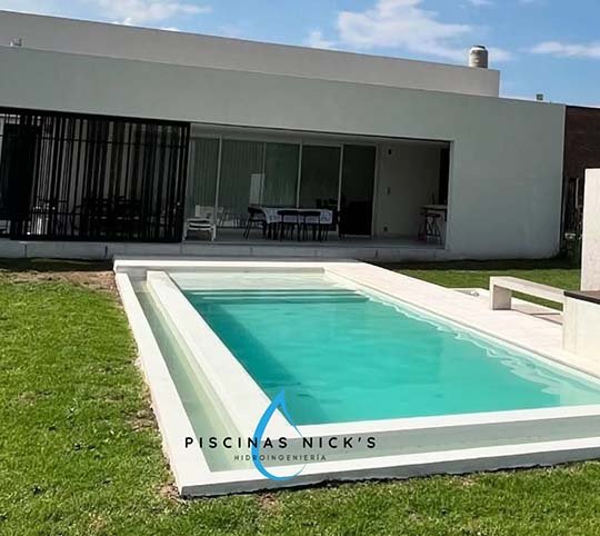 Piscina construida por Piscinas Nick's